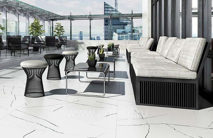 Клинкер Exagres Markina в интерьере