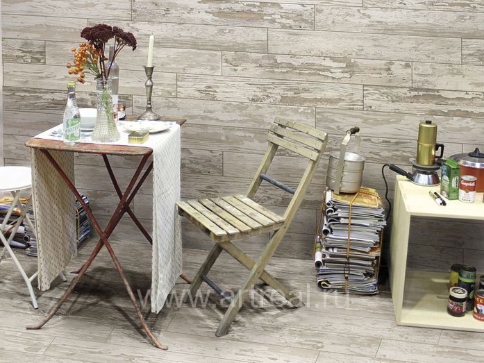 Керамический паркет Rrondine Old Navy подходит для облицовки стен