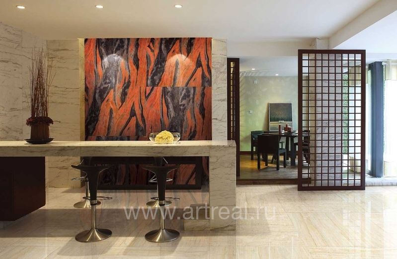 Gani Ceramik Marble Керамогранит Gani Ceramik Marble в интерьере