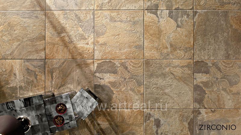 Керамогранит Zirconio Delhi в интерьере