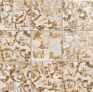 Mainzu Mandala декор Singapur Brown 20*20