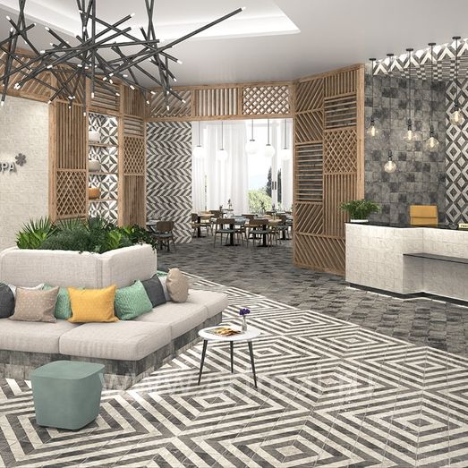 Керамическая плитка Mainzu Tuscania в интерьере