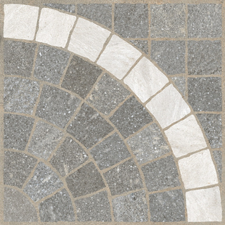Rondine Aurelia керамогранит Grigio Arco Bianco 10mm 60.5*60.5*10
