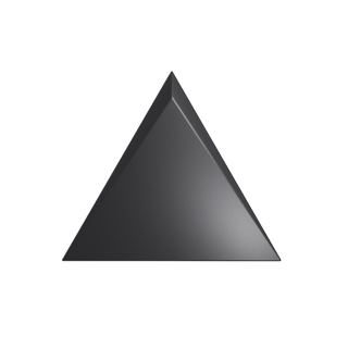 ZYX Evoke настенная плитка Cascade Black Matt 15*17