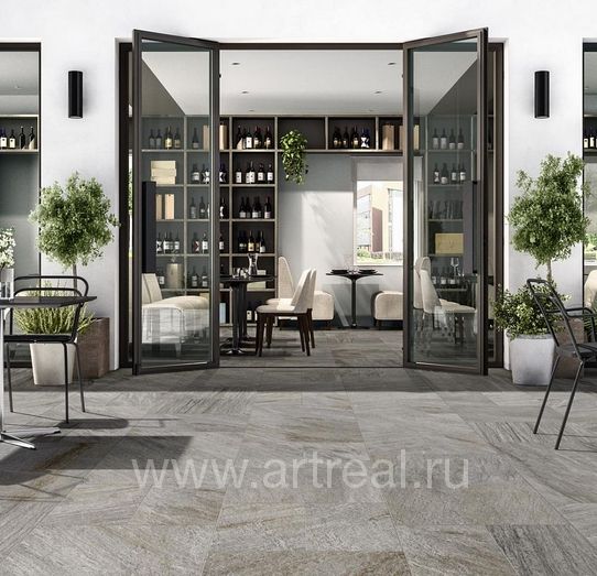 Керамогранит Ragno Realstone Quarzite в интерьере
