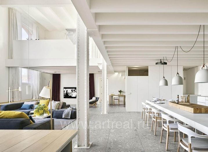 Керамогранит Marazzi It Ceppo di Gré в интерьере