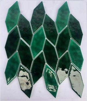 Orro Lux мозаика Green Garden с кракелюром 26.8*26.8*8