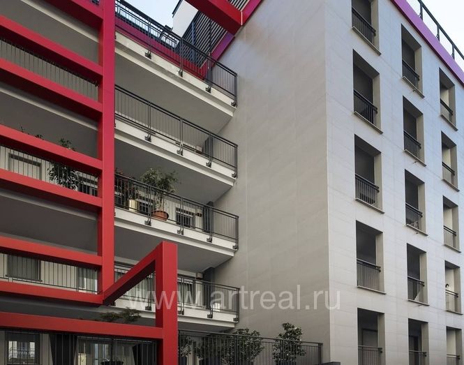 Керамогранит Laminam I Naturali Pietre в интерьере