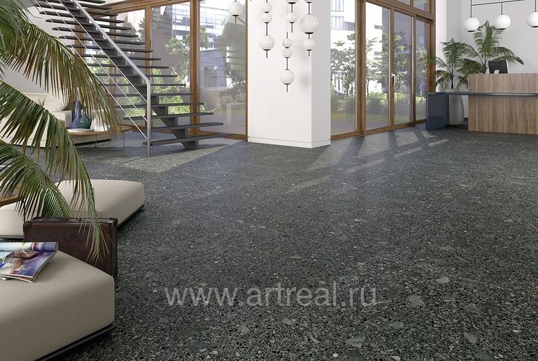 Керамогранит Arcana Stracciatella в интерьере