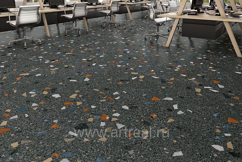 Керамогранит Arcana Stracciatella в интерьере