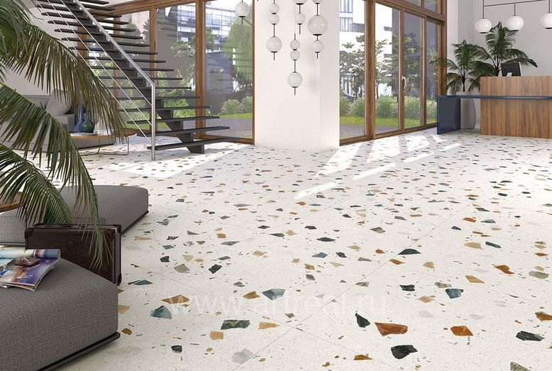 Керамогранит Arcana Stracciatella в интерьере
