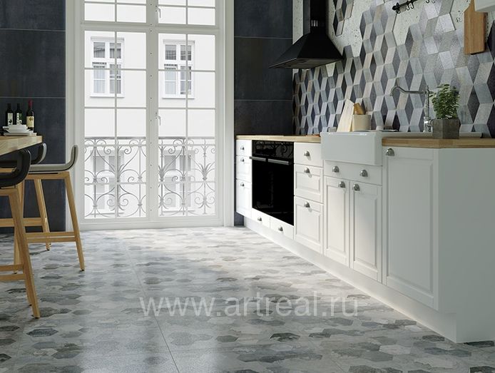 Керамогранит Villeroy&Boch Althea Oxy в интерьере