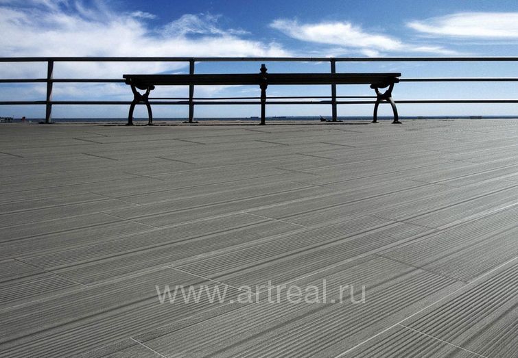 Напольный нескользкий керамогранит Savoia Ceramica Outside Cenere