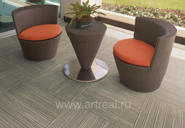 Напольный нескользкий керамогранит Savoia Ceramica Outside Taupe