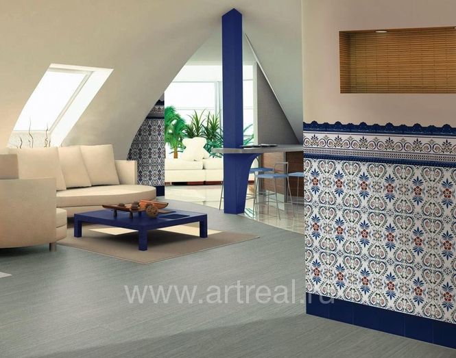 Керамическая плитка Ribesalbes Granada в интерьере