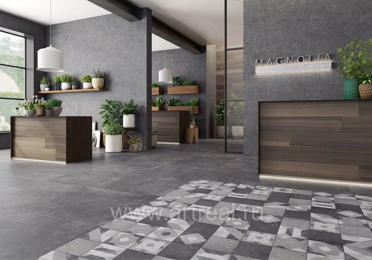 Керамогранит Saloni B-Stone в интерьере