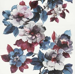 Marazzi Italy Eclettica панно Peony White 120*120*6