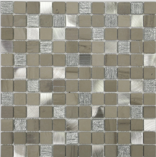 LeeDo Caramelle Silk Way мозаика Grey Velvet 29.8*29.8*4