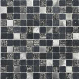 LeeDo Caramelle Silk Way мозаика Black Velvet 29.8*29.8*4