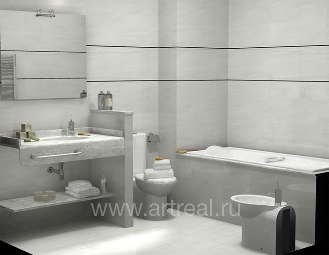 Керамическая плитка Porcelanosa Sahara в интерьере