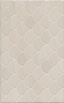 Kerama Marazzi Сияние настенная плитка Сияние Беж Структура 25*40*8