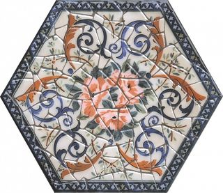 Kerama Marazzi Парк Гуэля декор Декор Парк Гуэля Лаппатированный 29*33.4