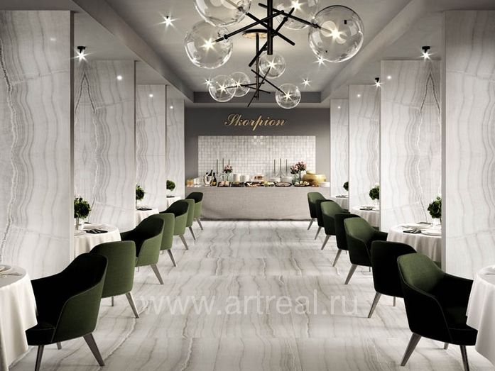 Керамогранит Cerdomus Skorpion в интерьере