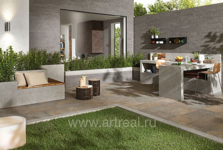 Керамогранит Atlas Concord Dolmen Pro в интерьере