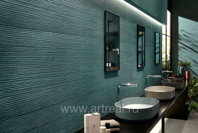 Керамическая плитка Atlas Concord Raw в интерьере