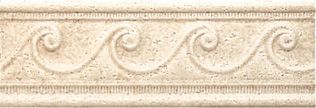 Porcelanosa Travertino бордюр Listel Dover Arena 10.8*31.6