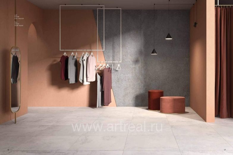 Керамогранит ABK Ghost в интерьере