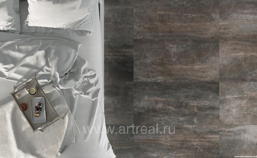 Керамогранит Serenissima Fossil в интерьере