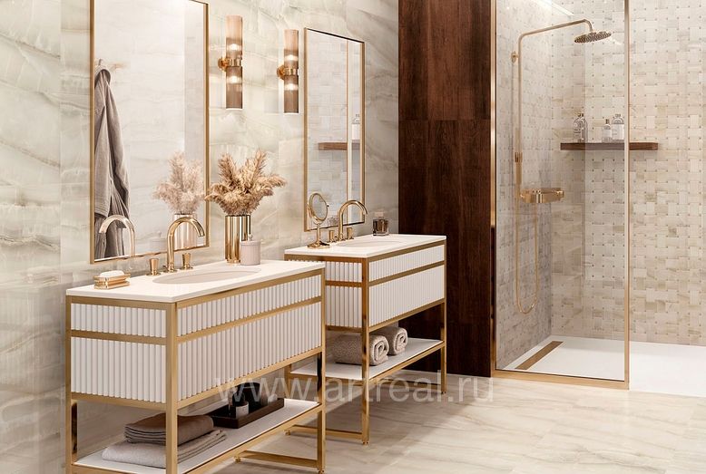 Керамогранит Sant Agostino Akoya в интерьере