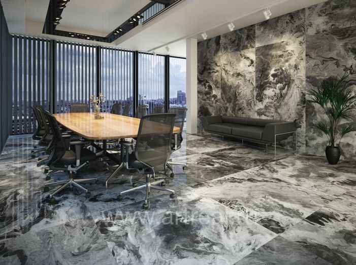 Apavisa Fluid Керамогранит Apavisa Fluid в интерьере