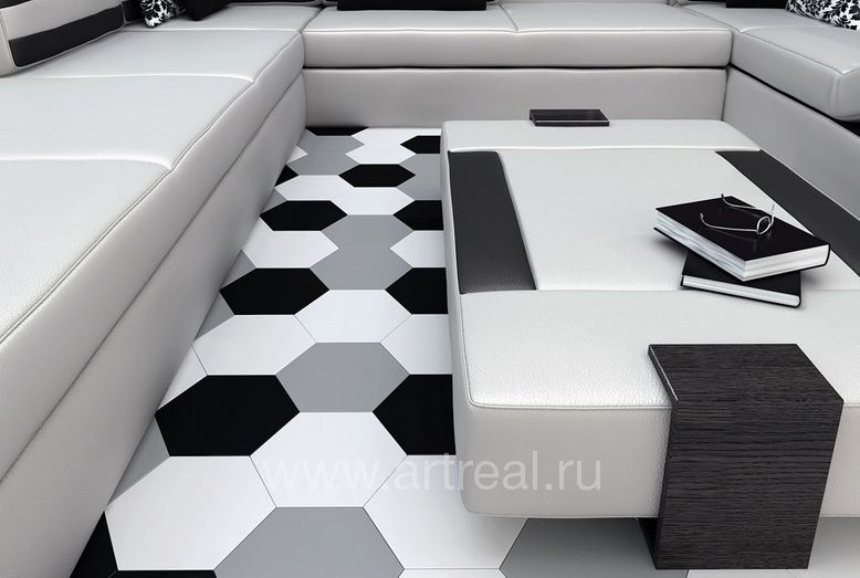 Керамогранит Wow Floor Tiles в интерьере