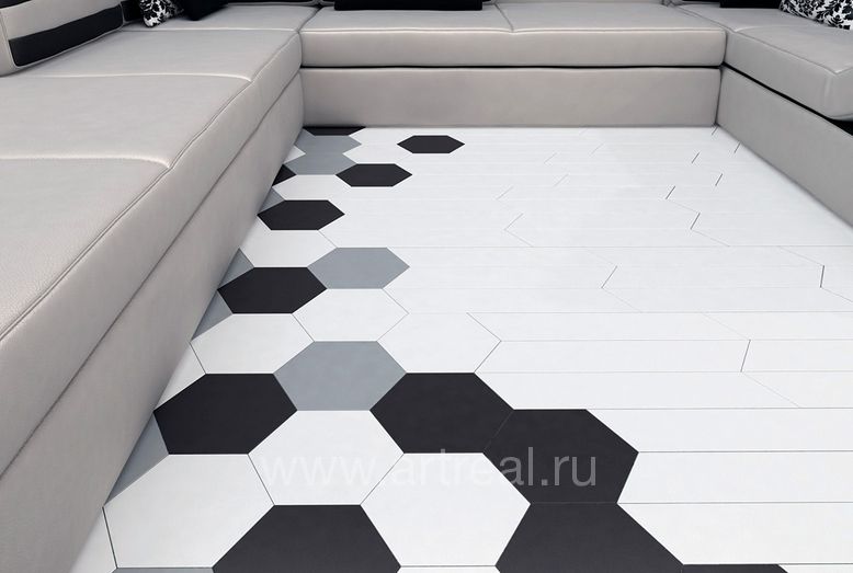 Керамогранит Wow Floor Tiles в интерьере