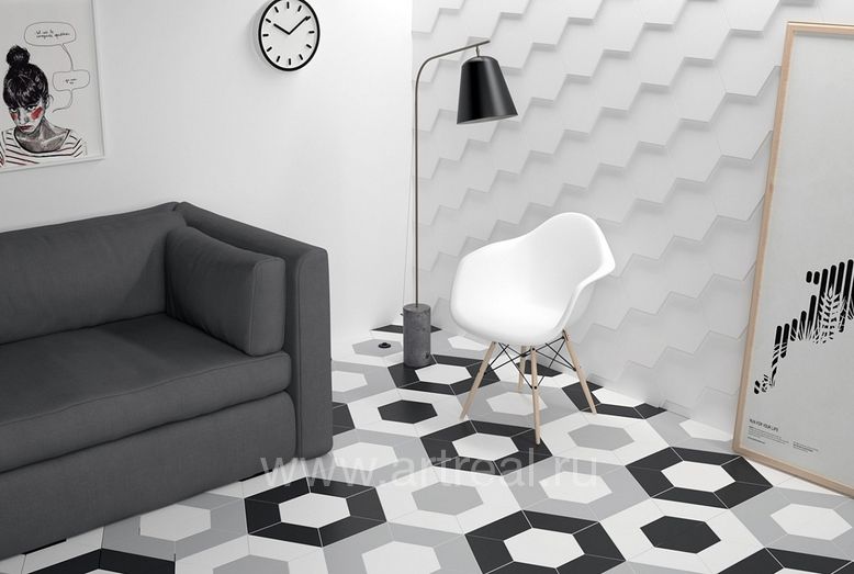 Керамогранит Wow Floor Tiles в интерьере
