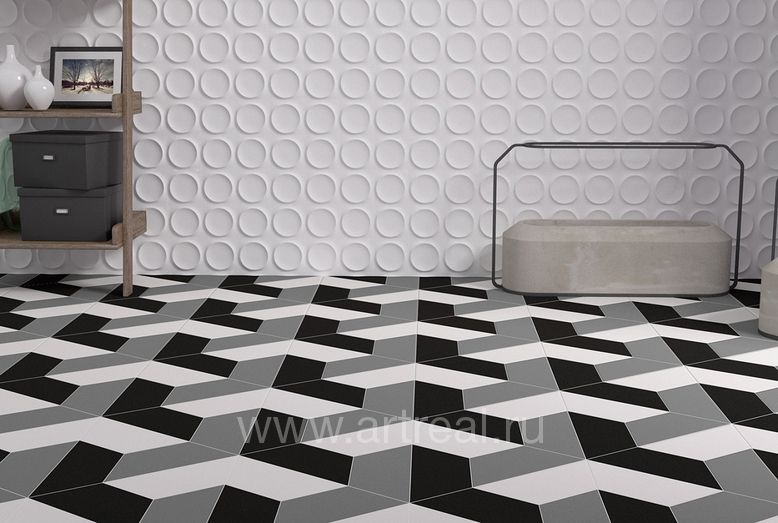 Керамогранит Wow Floor Tiles в интерьере