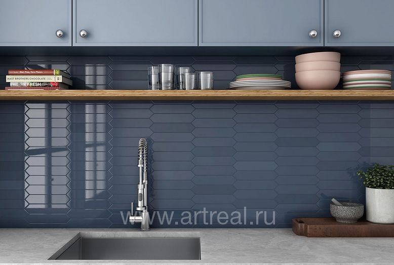 Керамическая плитка Equipe Arrow в интерьере