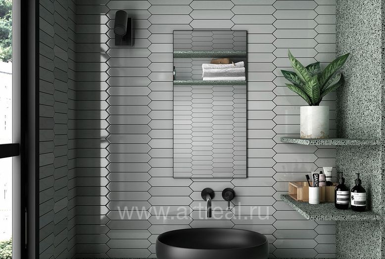 Керамическая плитка Equipe Arrow в интерьере