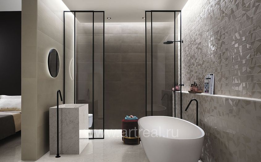 Керамическая плитка Fap Mat&more в интерьере