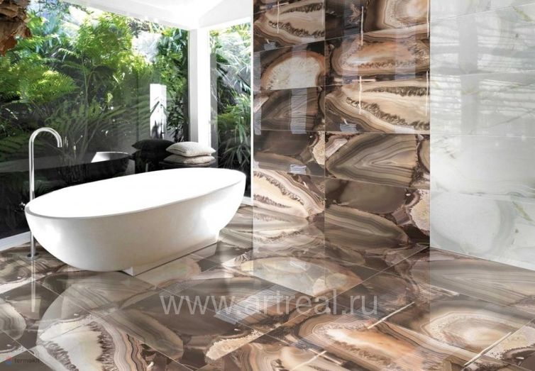 Керамогранит Brennero Grandiosa в интерьере