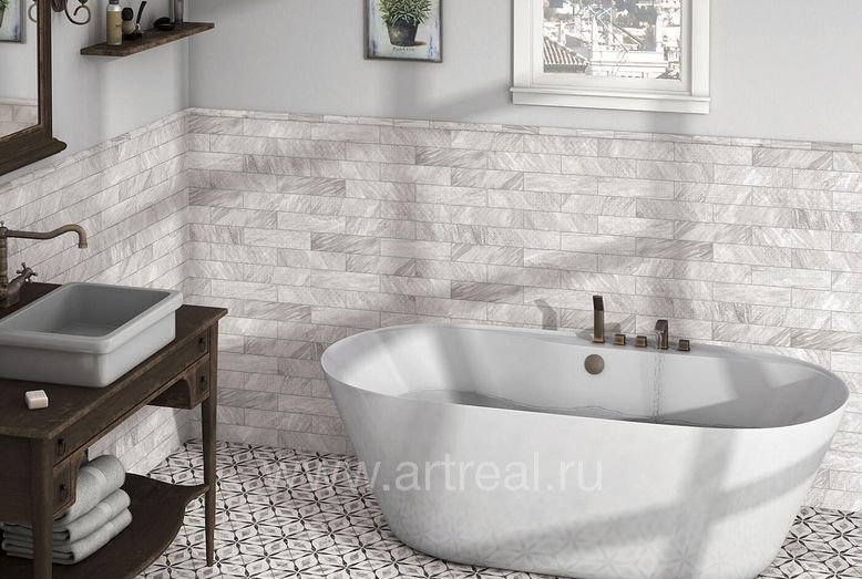 Керамогранит Equipe Bardiglio в интерьере