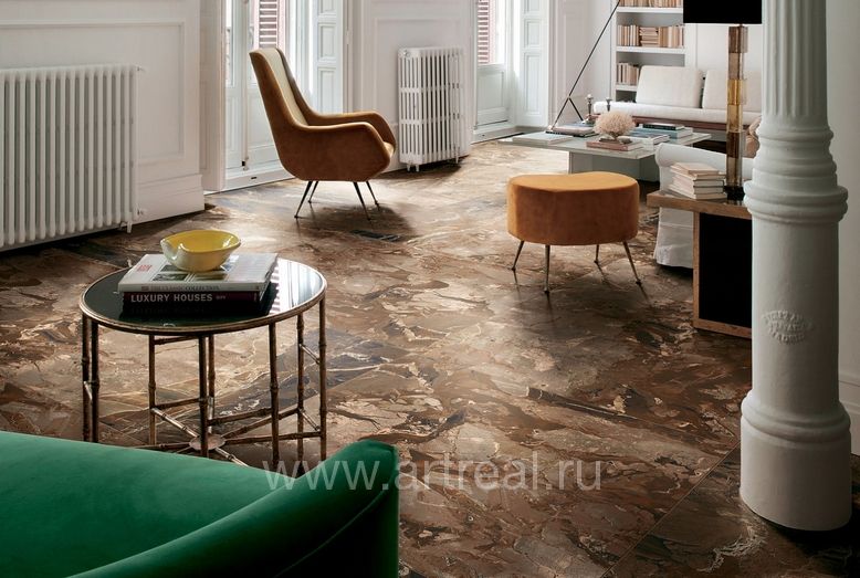 Керамогранит Rex Les Bijoux De Rex в интерьере