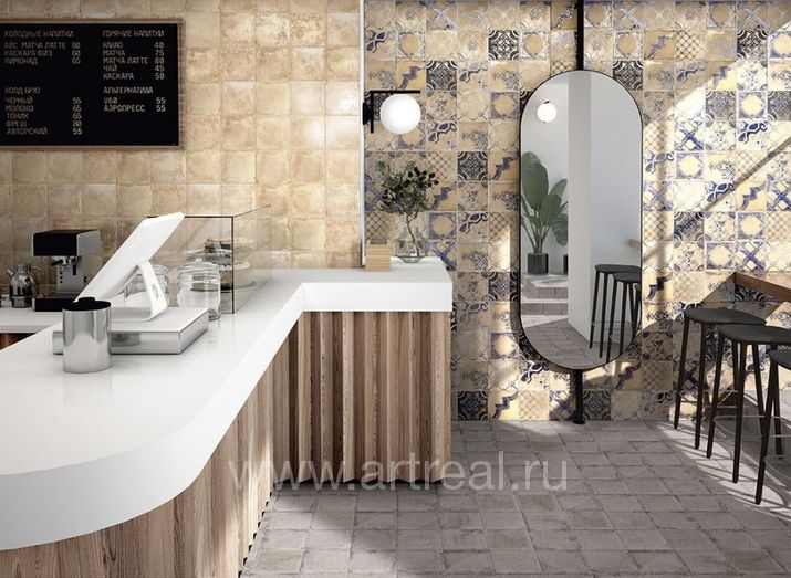 Керамическая плитка Mainzu Ricordi Venezziani в интерьере
