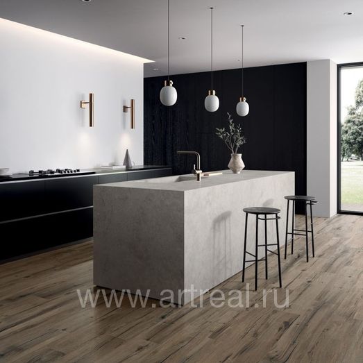 Керамогранит Flaviker Nordik Wood в интерьере