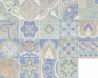 Pamesa Cr. Empoli - Cr. Senesi керамогранит Cr.Empoli Aquamarine 22.3*22.3*11