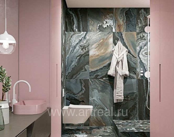 Land Canyon Керамогранит Land Canyon в интерьере