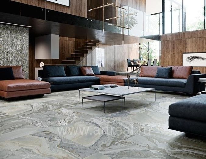 Land Canyon Керамогранит Land Canyon в интерьере