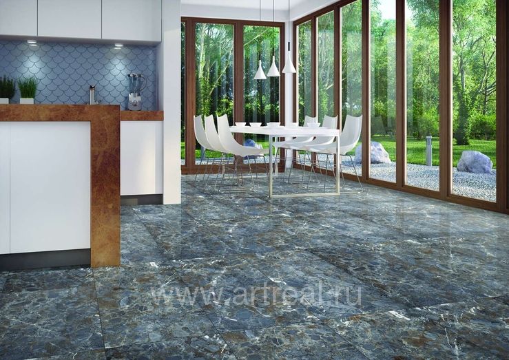 Керамогранит Neodom Luxury (ранее Italica, Сolori Viva) в интерьере